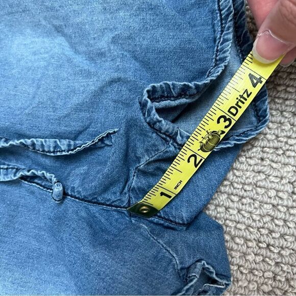 Bluenotes elastic waist drawstring casual summer shorts - S - Picture 3 of 5